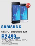 Samsung Galaxy J1 Smartphone 2016-On uChoose Flexi 110