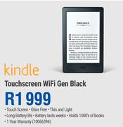 Kindle Touchscreen WiFi Gen Black