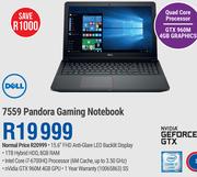 Dell 7559 Pandora Gaming Notebook