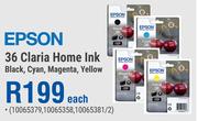Epson 36 Claria Home Ink-Each