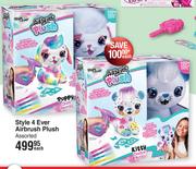 Style 4 Ever Air Brush Plush Assorted-Each