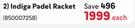 Raider Indiga Padel Racket 850007258-Each