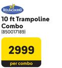 Bounceking 10 Ft Trampoline Combo-Per Combo