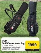 PGM Golf Cart Or Stand Bag-Each