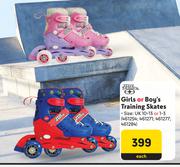 No Fear Girls Or Boys Training Skates-Each