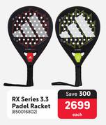 RX Series 3.3 Padel Racket 850016802-Each