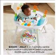Jolly 3 In 1 Activity Centre 826590