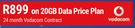 Acer E5-i5 Notebook-On 20GB Data price Plan