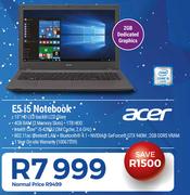 Acer E5-i5 Notebook-On 20GB Data price Plan