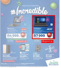 Incredible Connection : Make Your Christmas incredible (10 Nov - 13 Nov 2016), page 1