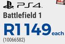 Battlefield 1 For PS4-Each