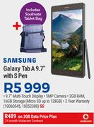 Samsung Galaxy Tab A 9.7" With S Pen-On 3GB Data Price Plan