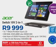 Acer Switch 10V 2-In-1