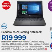 Dell Pandora 7559 Gaming Notebook