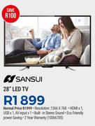 Sansui 28" LED TV