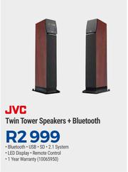 Special JVC Twin Tower Speakers + Bluetooth — m.guzzle.co.za