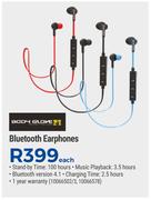 Body Glove Bluetooth Earphones-Each