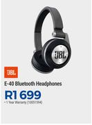 JBL E-40 Bluetooth Headphones