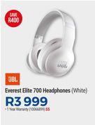 JBL Everest Elite 700 Headphones (White)