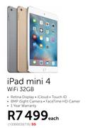 Apple iPad mini 4 WiFi 32GB-Each