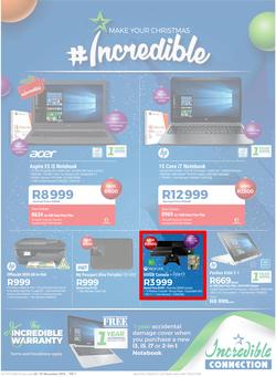 Incredible Connection : Make Your Christmas Incredible (24 Nov - 27 Nov 2016), page 1