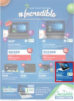 Incredible Connection : Make Your Christmas Incredible (24 Nov - 27 Nov 2016), page 1