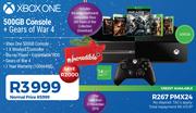 Xbox One 500GB Console + Gears of War 4