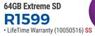 SanDisk 64GB Extreme SD