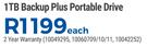 Seagate 1TB Backup Plus Portable Drive