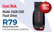 SanDisk Blade 16GB USB Flash Drive