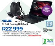 Asus GL 552 Gaming Notebook