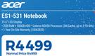 Acer ES1-531 Notebook
