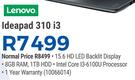 Lenovo Ideapad 310 i3