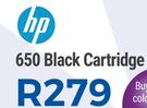 HP 650 Black Cartridge