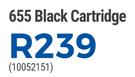 HP 655 Black Cartridge