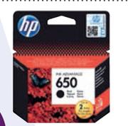 HP 650 Black Cartridge