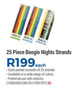 25 Piece Boogie Nights Strands-Each
