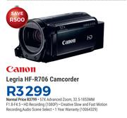 Canon Legria HF-R706 Camcorder
