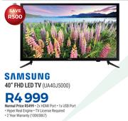 Samsung 40" FHD LED TV UA40J5000
