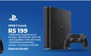 PS4 500GB S Console