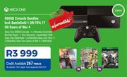 XBox One 500GB Console Bundles Including Battlefield 1 Or FIFA 17 Or Gears Of War