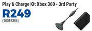 Play And Charge Kit For XBox 360-3rd Party