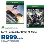 XBox One Forza Horizon 3 Or Gears Of War 4-Each