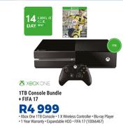XBox One 1TB Console Bundle + FIFA17