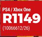 FiFA 17 For PS4/XBox One