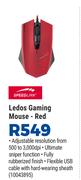 Speedlink Ledos Gaming Mouse(Red)