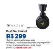 Razer ManO'War Headset