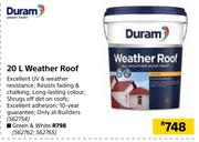 Duram Weather Roof-20L