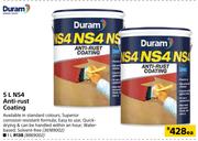Duram NS4 Anti-Rust Coating-5Ltr Each