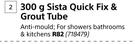 Henkel Sista Quick Fix & Grout Tube-300g